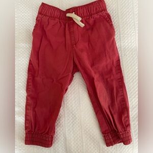 Nantucket Red Drawstring Joggers